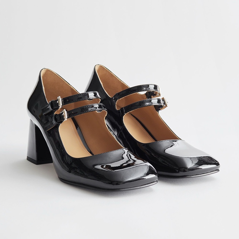 & Other Stories Patent Leather Mary Jane Pumps. Size EU40/US9. Worn once.